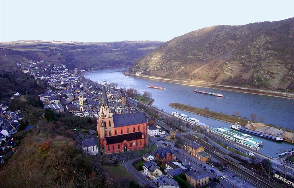 Rheinperle Otel Sankt Goar Dış mekan fotoğraf